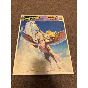Princess power vintage frame tray puzzle 1986 Mattel